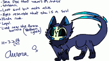 Aurora character sheet