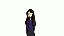 Liana with slightly rainbow hair