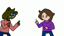 finger guns with sushi
