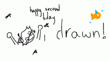 :000 hap #2 bday drawn!!