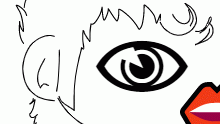 finished my eye drawing (desc)
