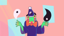 A Frog / Yin and Yang
