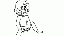 semi-realistic pose practice