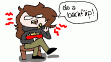 TAKE THAT JAKE >:D