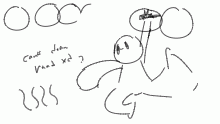 doodling during online class..