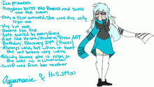 Aquamarie character sheet