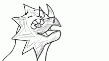 Dragon sketch