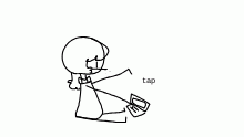 -slapping keys-
