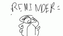 Hi uh contest reminder