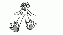 im wearing fursuit feet