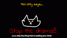 Put this pfp when there's drama