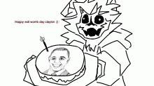 happy day birth Clayton R :D