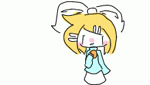 rin and an orange