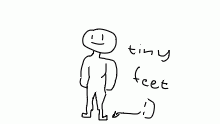 tiny feet