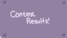 contest results!