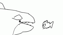 #1 feesh (inktober)