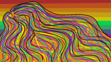 rainbow hair for kawaii mellon