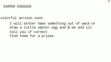 Easter eggs v1