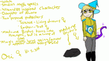 Ori & Madame Brutus character sheet