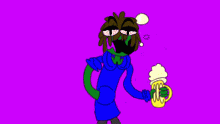 the drunk alien