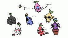 pikmin!!!! bebes