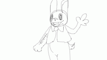 Green rabbit boi