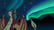 Staring at the borealis