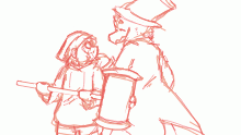 *i wanted to draw these guys. COf*