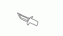 I threaten you with knife