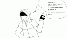 Someone dissed his jacket again...
