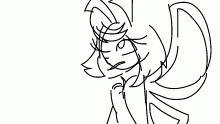 quick sketch of tippi