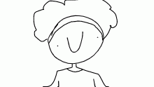 afro in the 90s