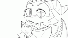 a more expressive dragon lady