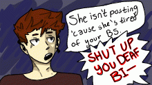Shut up Lin