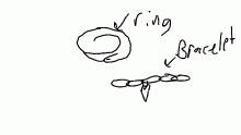 my gf got me a ring and a