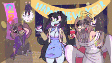 Drawing of Dawn for New Years