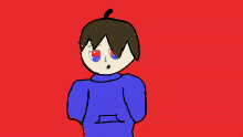 the kid with an hoodie