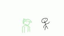 he looked at a dancer