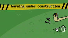 Under construction garden