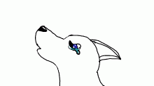 sad wolf speed piaint