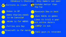I guess I failed this checklist