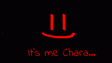 Seeing Chara be like...