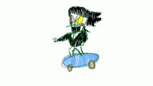 Spamton riding a pipis