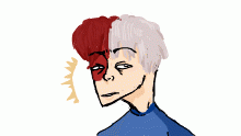 shocked todoroki