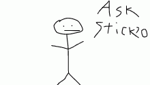 Ask Sticko a question