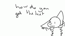 how do you get text?