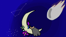 just SITTING ON THE MOON