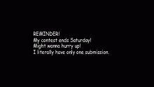 Contest Reminder
