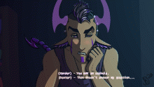 "Why do you care?"