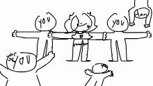 T-posing crew!